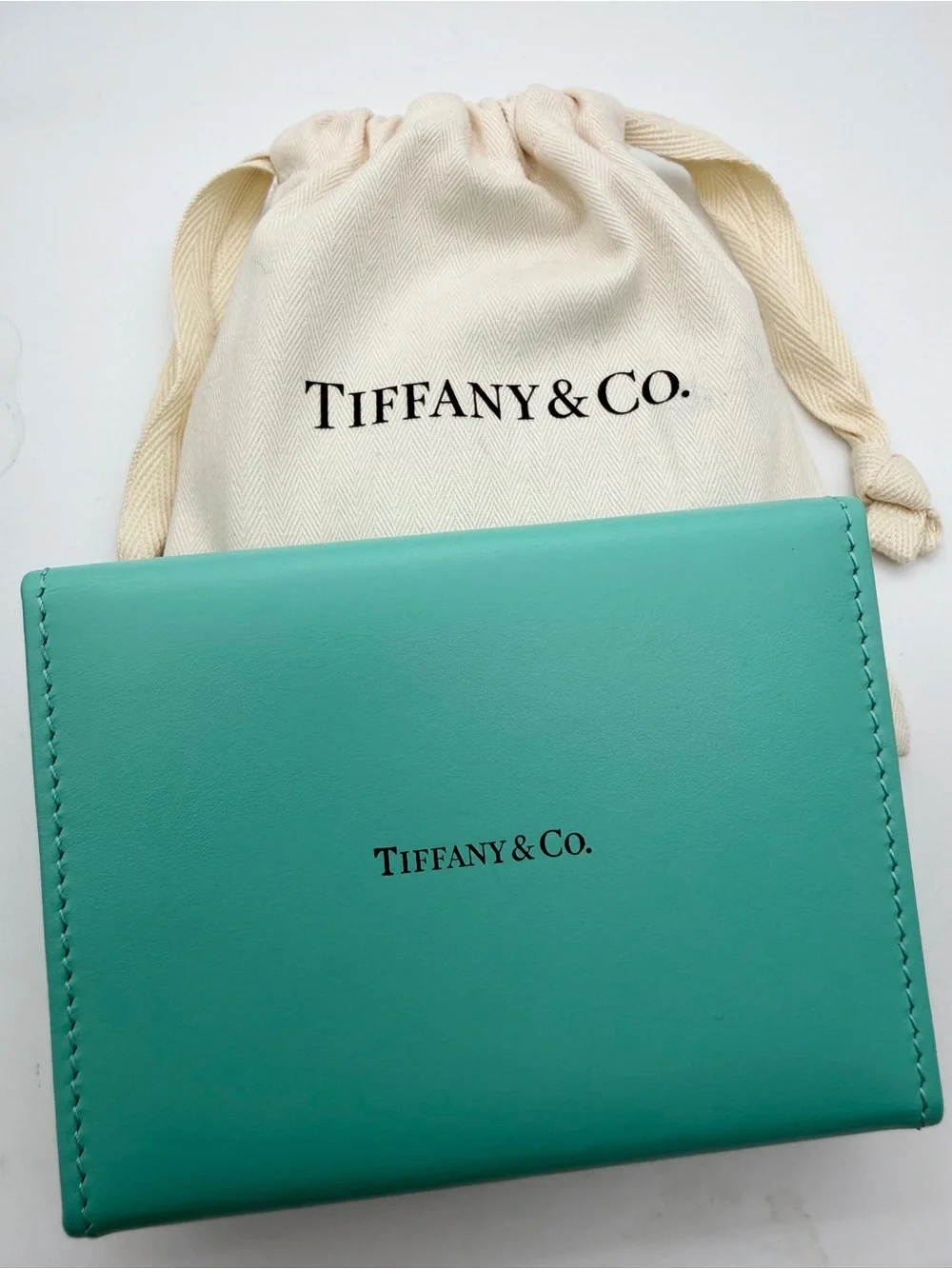 Tiffany & Co. New Small Leather Travel Jewelry Box